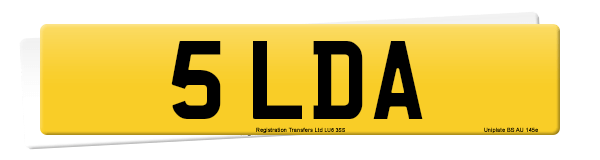 Registration number 5 LDA